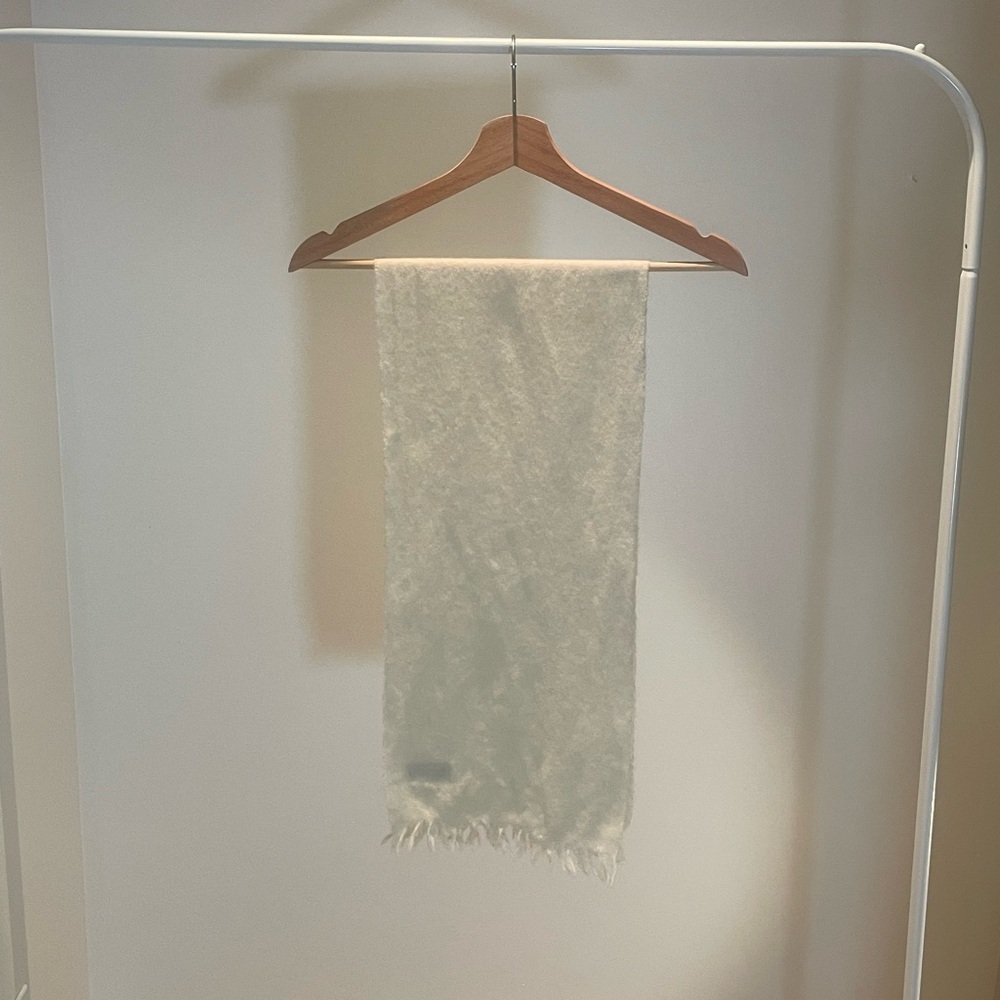 Elegant Cream Scarf